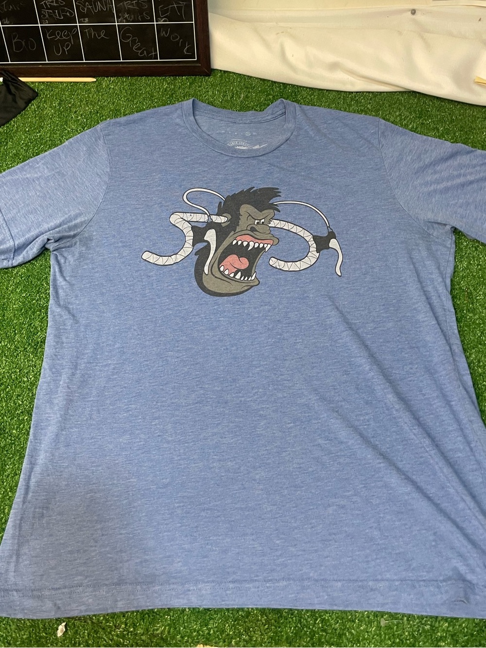 Endurance Conspiracy Monkey Bar Shirt #Cycling Size XL Blue Short Sleeve